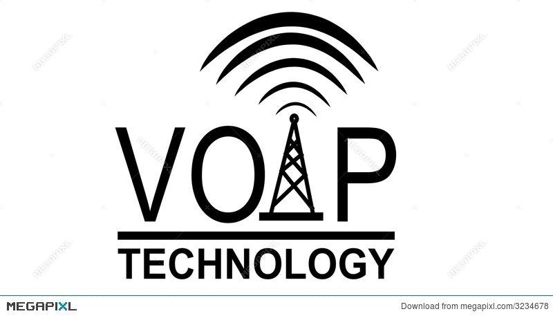 VoIP Logo - Wireless Voip Technology Logo Illustration 3234678 - Megapixl
