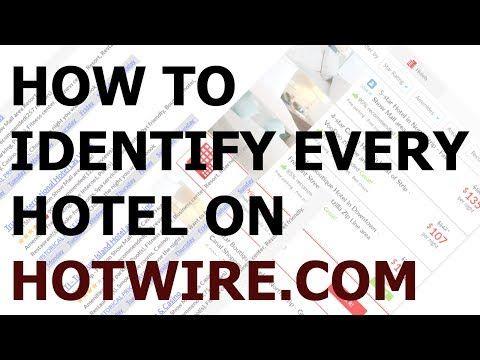 Hotwire.com Logo - How to Identify Every Hotel on Hotwire.com - YouTube