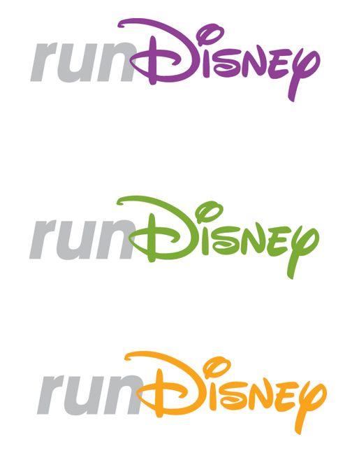 runDisney Logo - Recent work: Logo for Run Disney