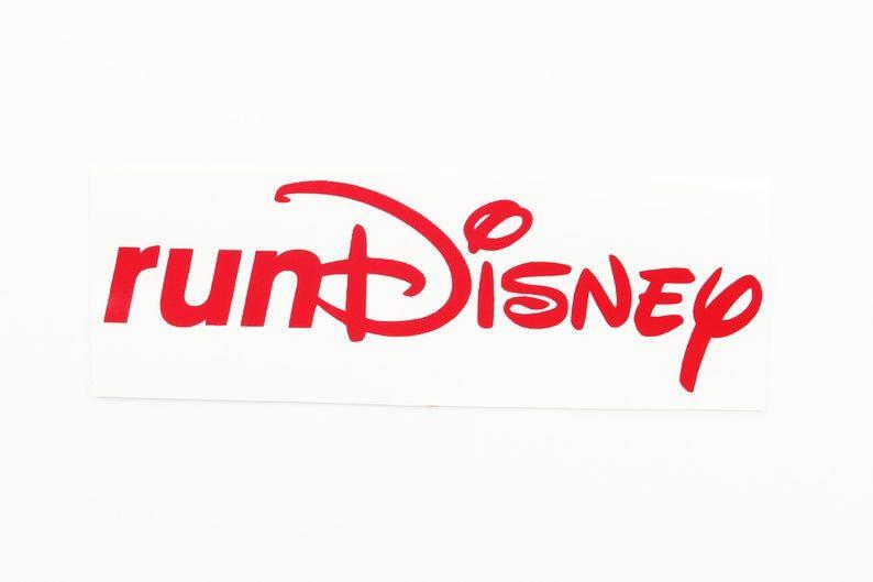 runDisney Logo - Vinyl Decal