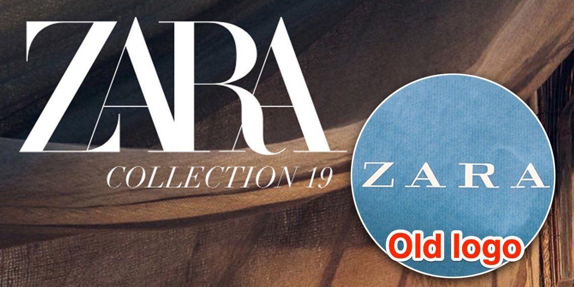 INDITEX Logo - Zara changes letters in new logo