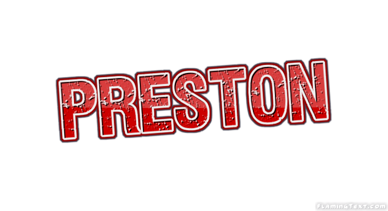 Preston Logo - United Kingdom Logo | Free Logo Design Tool from Flaming Text