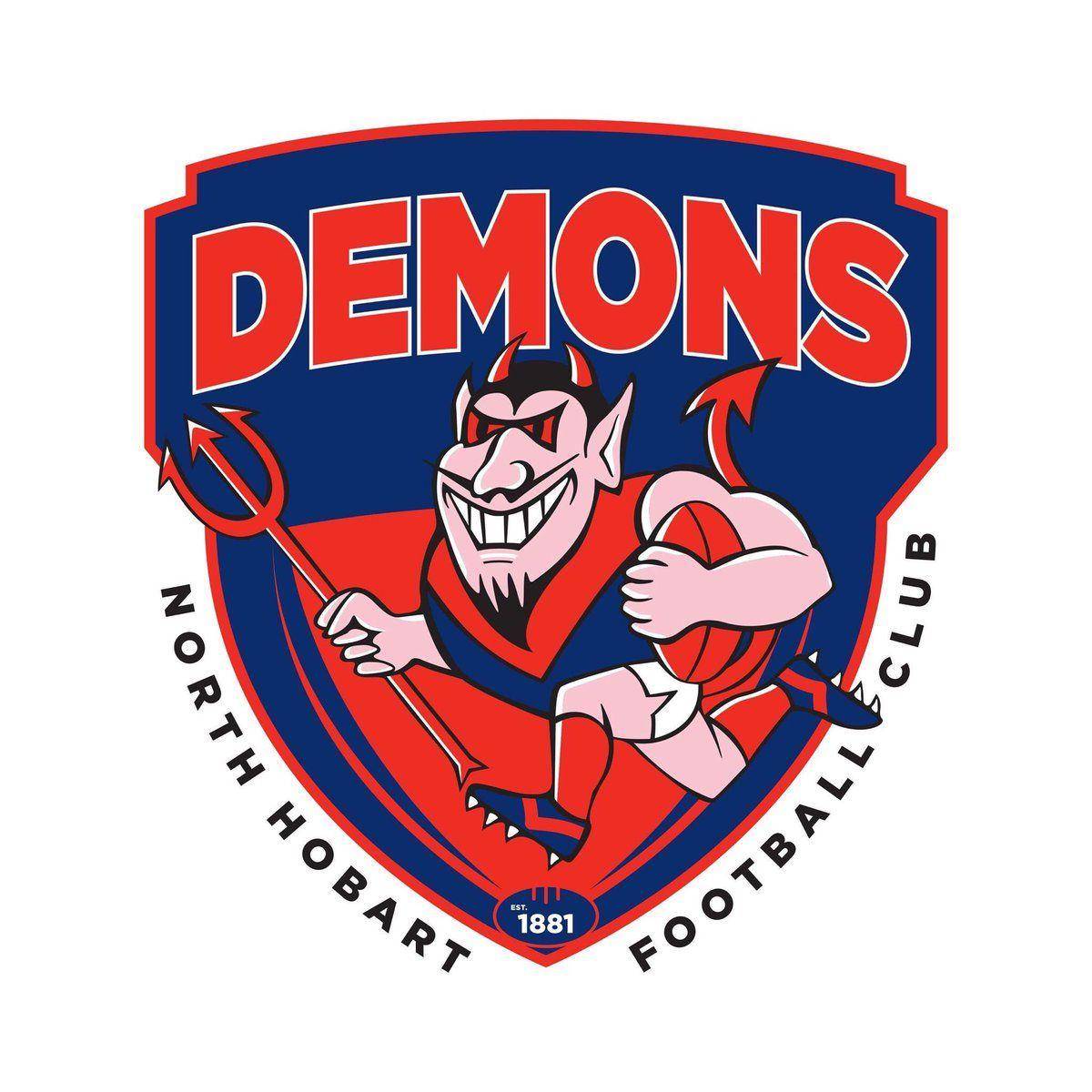 Hobart Logo - North Hobart Demons our new club logo! Our