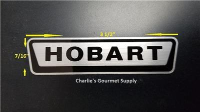 Hobart Logo - Details about Hobart 00-118366 Logo Decal 3 1/2