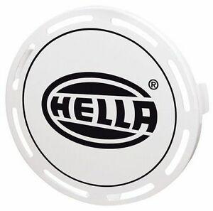 Hella Logo - Details about [147945001] Hella Light Cover Stone Shield Round Plastic  White Hella Logo Each