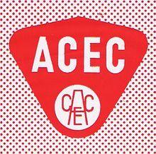 ACEC Logo - Ateliers de Constructions Electriques de Charleroi