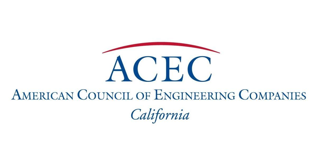 ACEC Logo - ACEC California Announces 2019 Engineering Excellence Awards