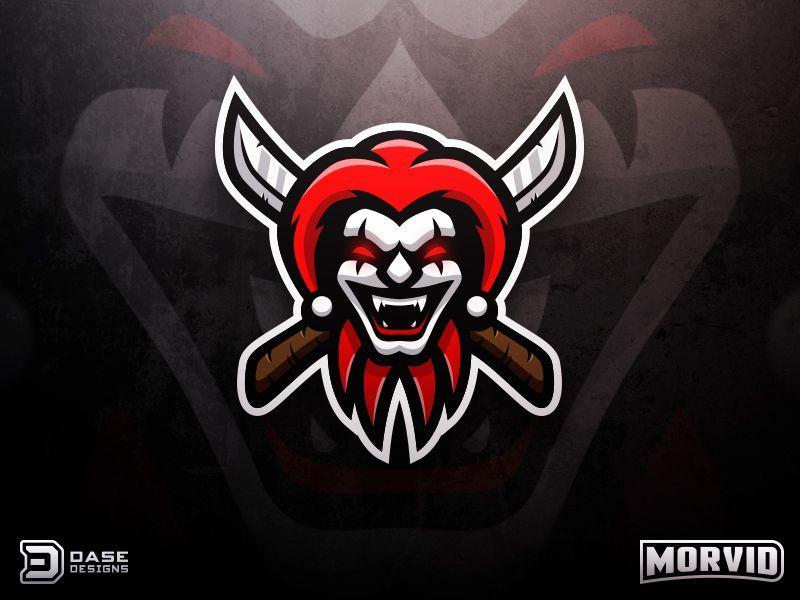 Evil Logo - Evil Jester Mascot. mascot logos. Esports logo, Logos, Sports logo