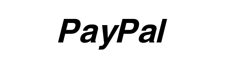 Italic Logo - Fonts Logo PayPal Logo Font
