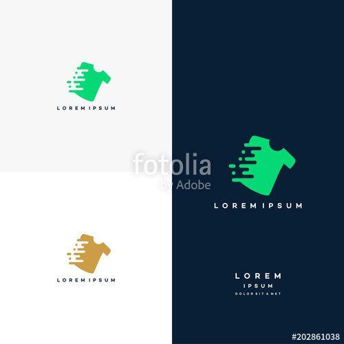 Cloth Logo - Fast Cloth Logo designs concept vector, Cloth logo template designs ...