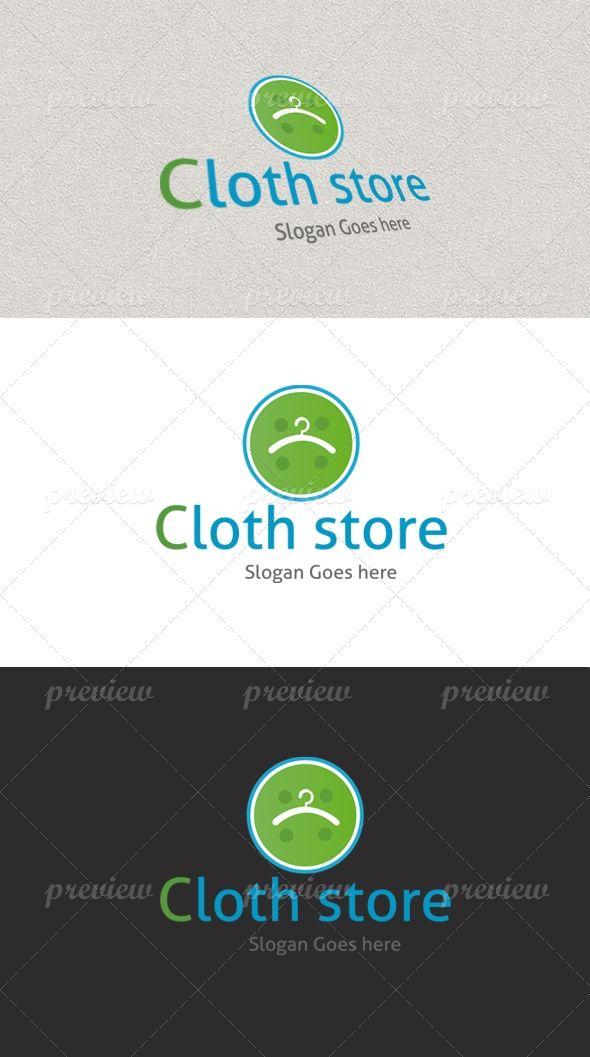 Cloth Logo - Cloth Store Logo Design