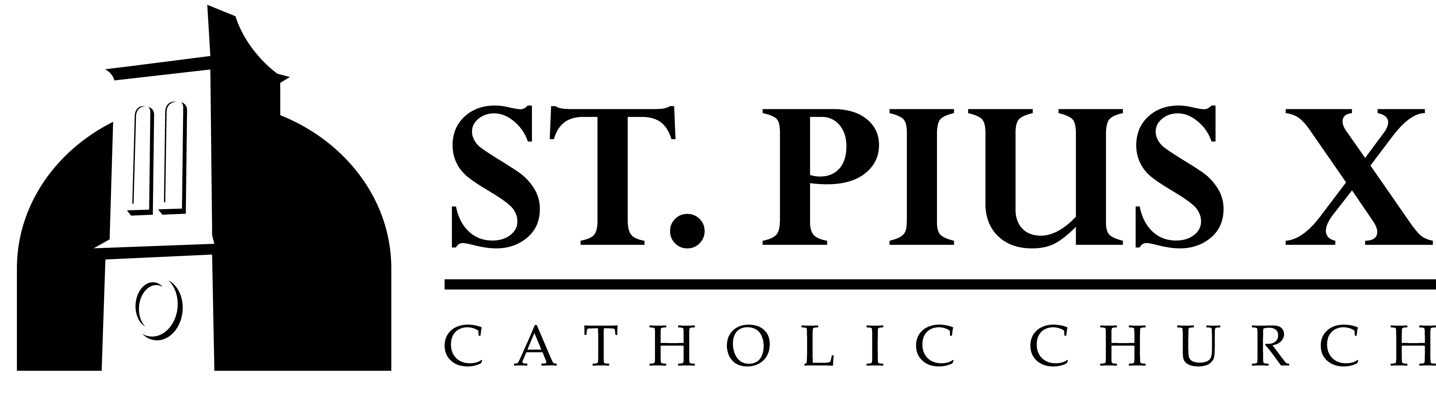 SPX Logo - SPX Logo Concepts B-horizontal-black – St. Pius X Church Lafayette, LA