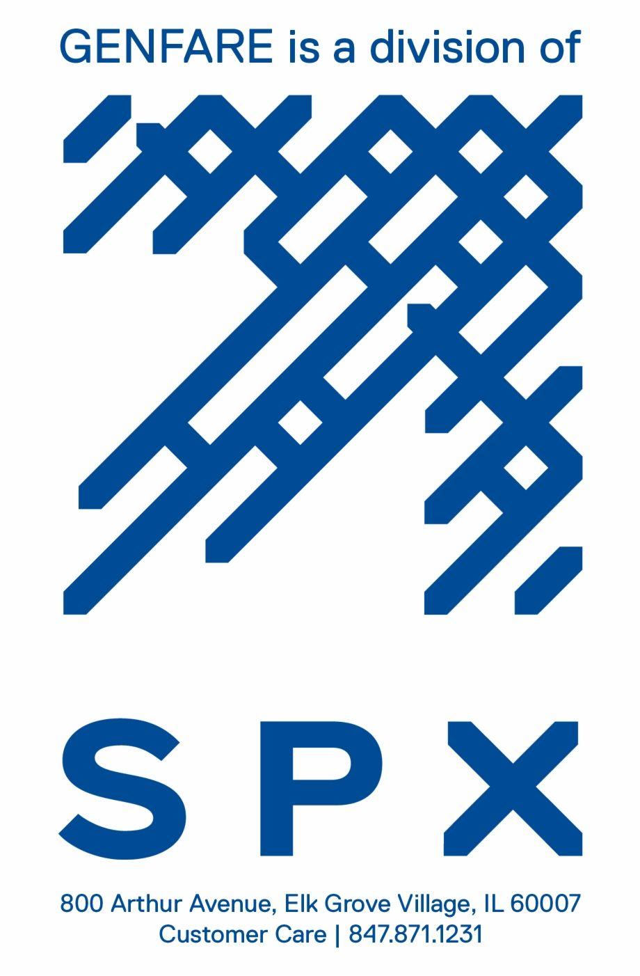 SPX Logo - Genfare Is A Division Of Spx With Address - Spx Corporation Logo ...
