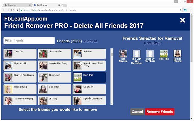 Facebook.com Logo - Friend Remover PRO - Delete All Friends 2017