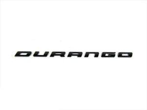 Durango Logo - Details About 14 20 DODGE DURANGO LIFTGATE GLOSS BLACK EMBLEM NAMEPLATE BADGE OEM NEW MOPAR
