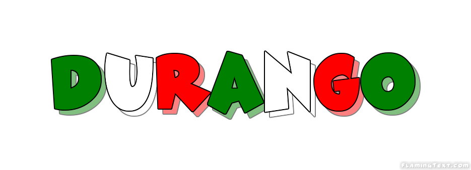 Durango Logo - Mexico Logo. Free Logo Design Tool from Flaming Text