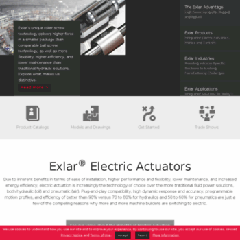 Exlar Logo - exlar.com at WI. Electric Actuators