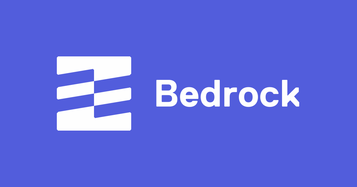 Bedrock Logo - Bedrock