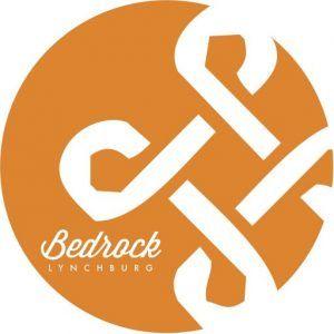 Bedrock Logo - Bedrock Lynchburg Cropped Flexible Flyer Logo