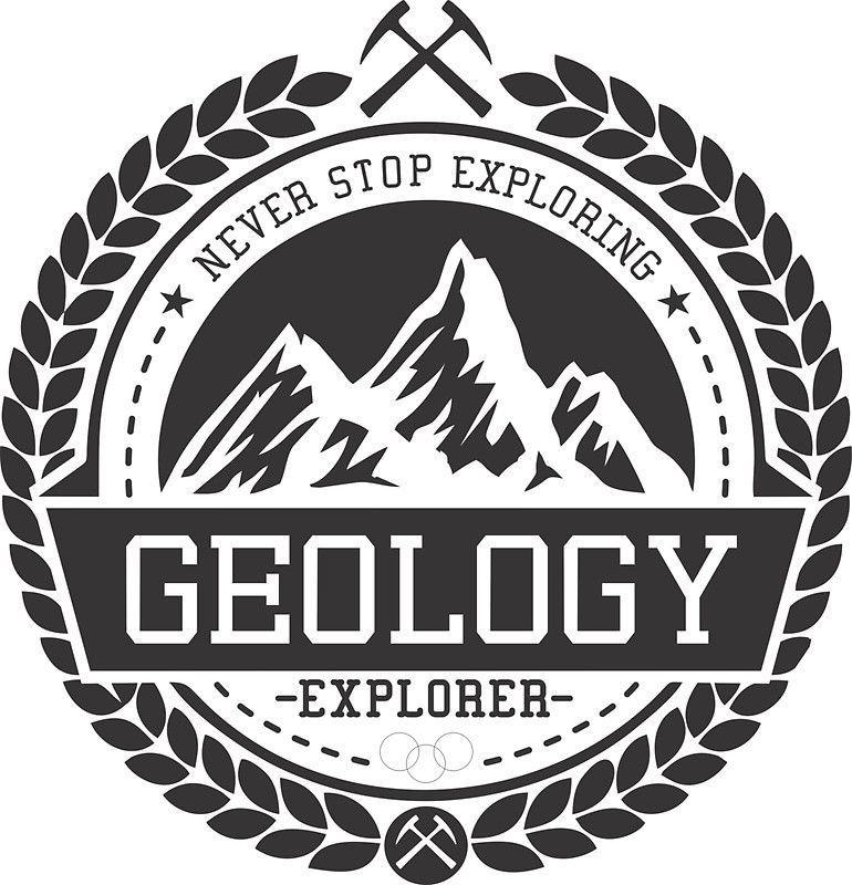 Geology Logo - Geology | Sticker in 2019 | Cute | Stickers, Geology, Journal stickers