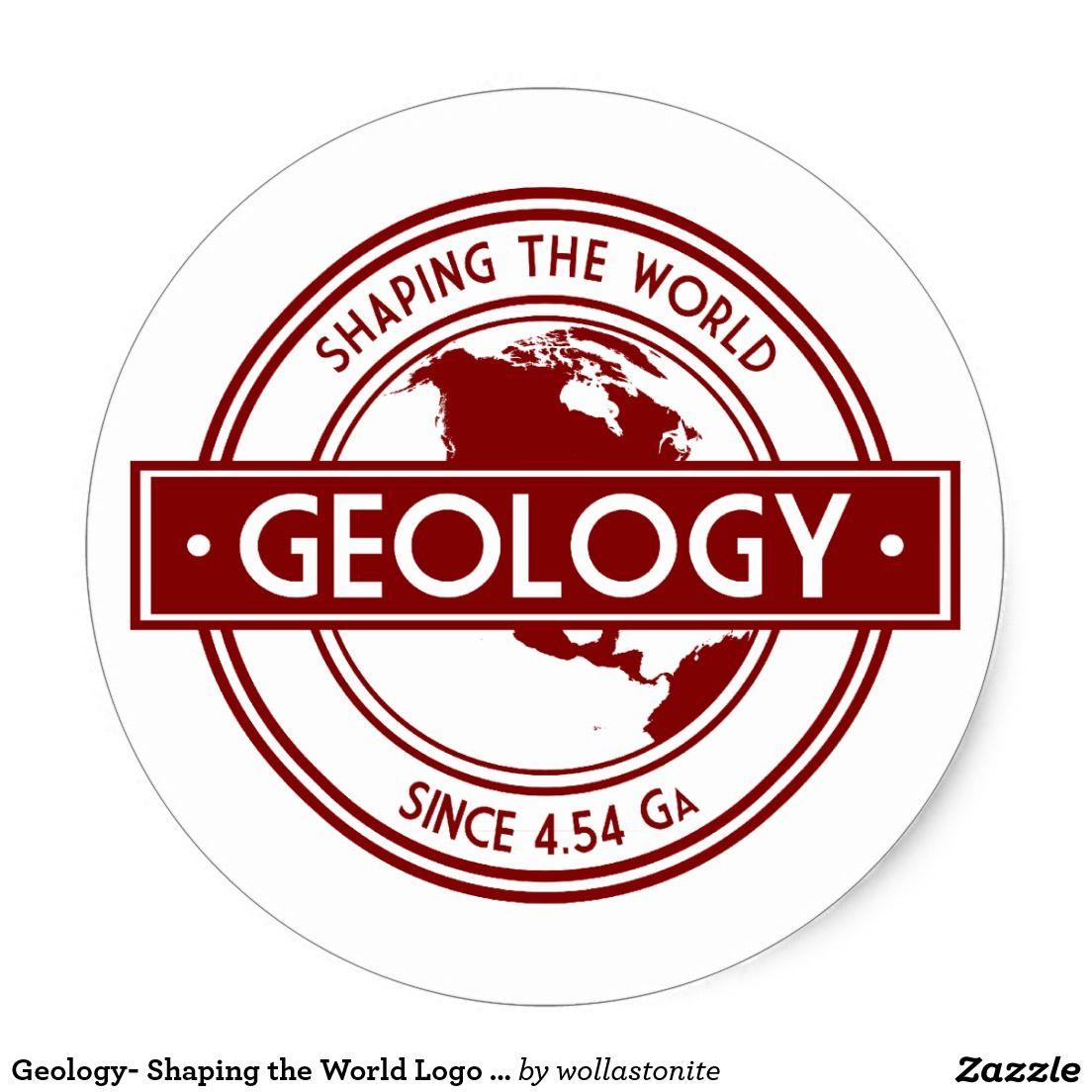 Geology Logo - Geology- Shaping the World Logo (North America) Classic Round ...