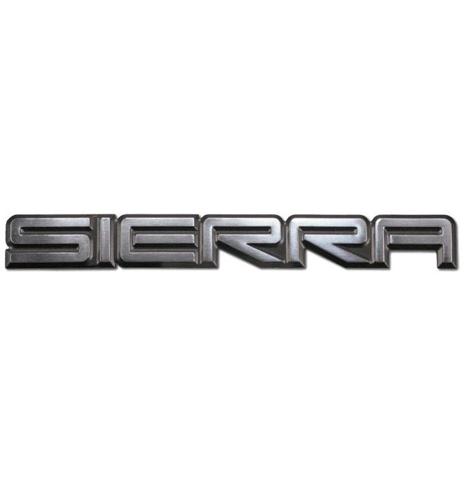 GMC Sierra Logo - Tailgate Emblem-GMC-SIERRA-Classic Chevy Truck Parts