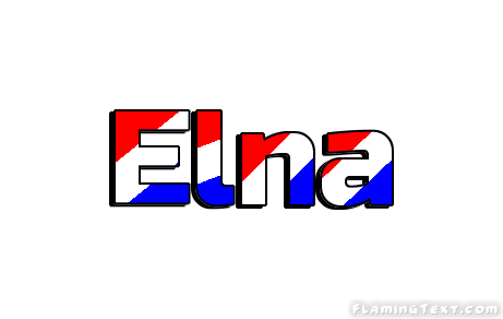 Elna Logo - United States of America Logo | Free Logo Design Tool from Flaming Text