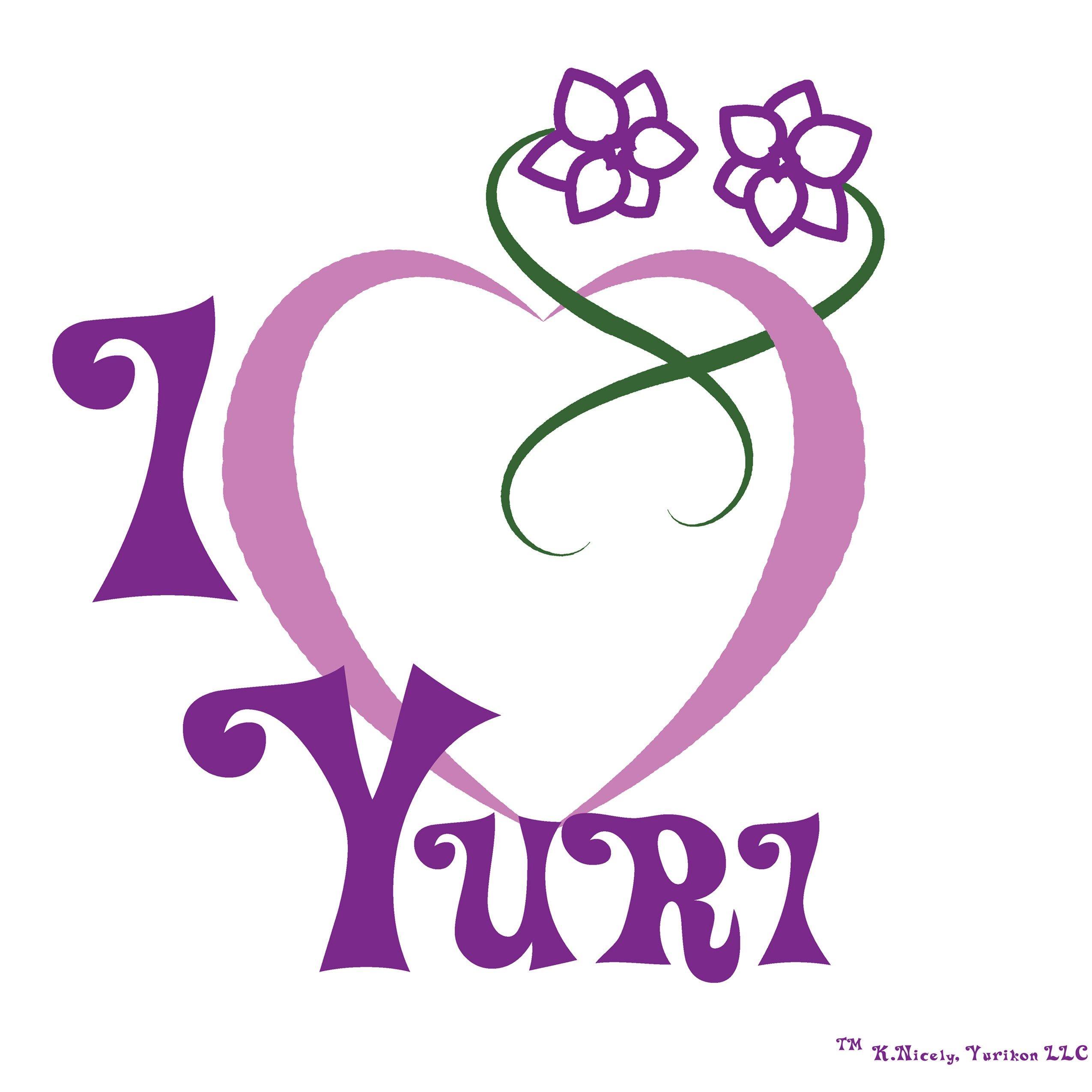 Yuri Logo - Yuricon - I Love Yuri -logo - ANIME FEMINIST