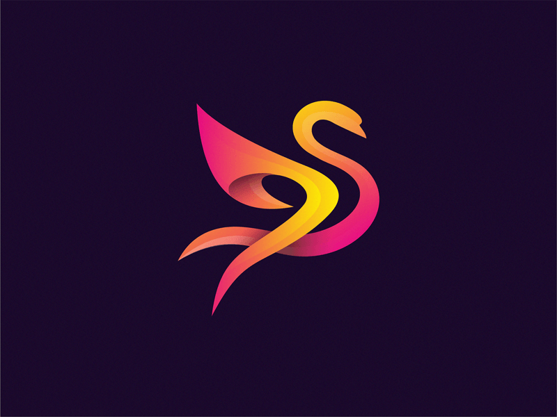 Yuri Logo - Swan by Yuri Kartashev on Dribbble