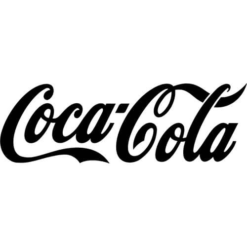 Cocola Logo - Coca Cola Decal Sticker COLA LOGO DECAL