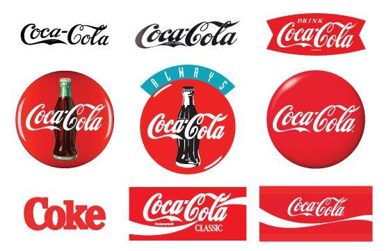 Cocola Logo - The History of the Coca Cola Logo Print NYC