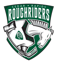 Roughriders Logo - Cedar Rapids RoughRiders