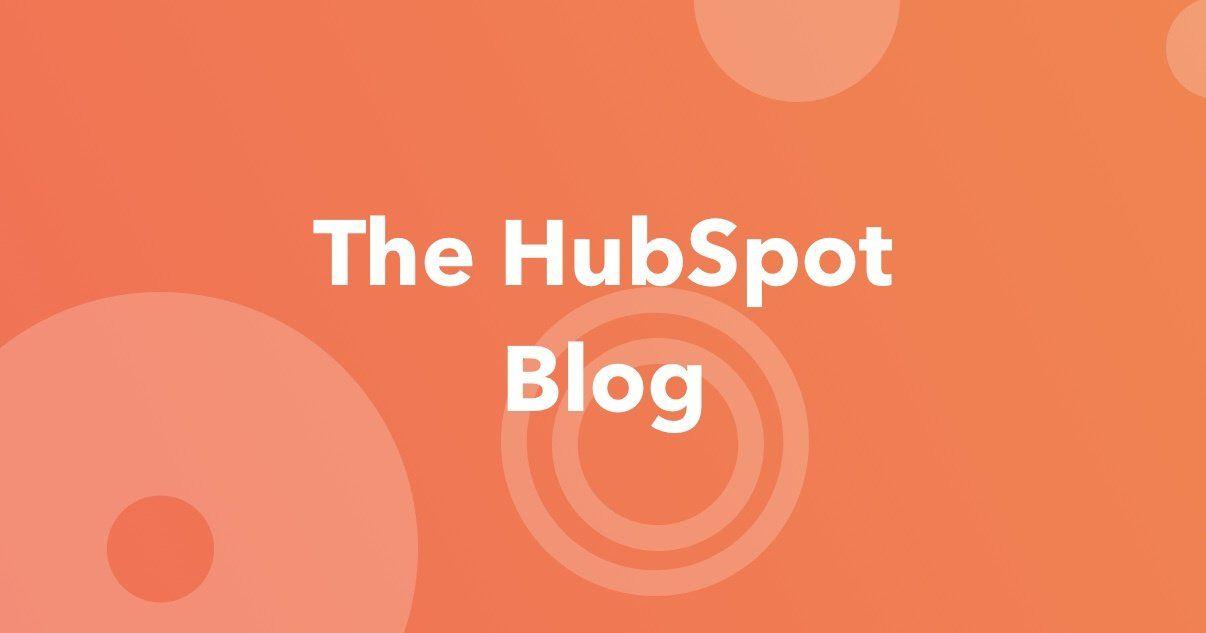 Blogspot Logo - HubSpot Blog | Marketing, Sales, Agency, and Customer Success Content