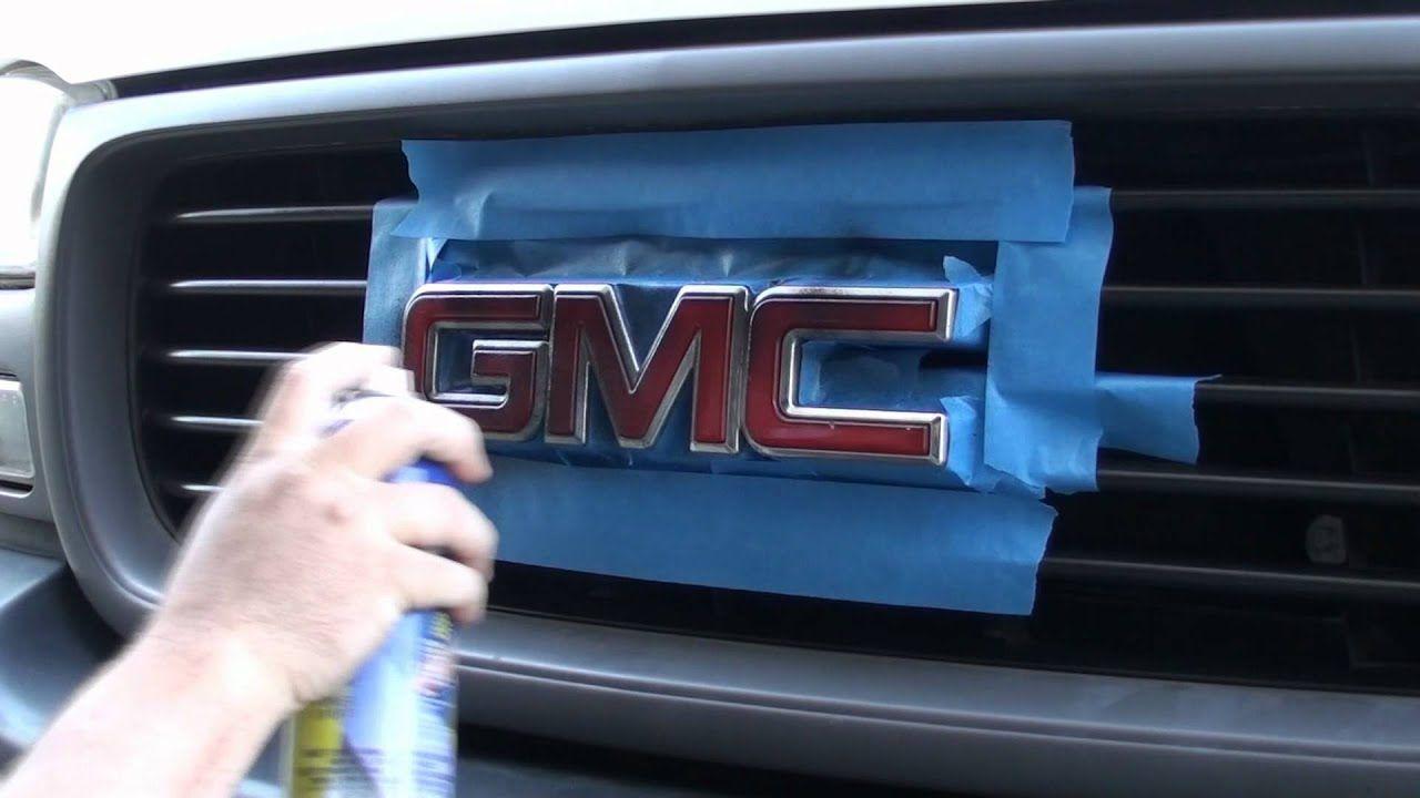 GMC Truck Logo - Plasti Dip GMC Truck Emblem - YouTube