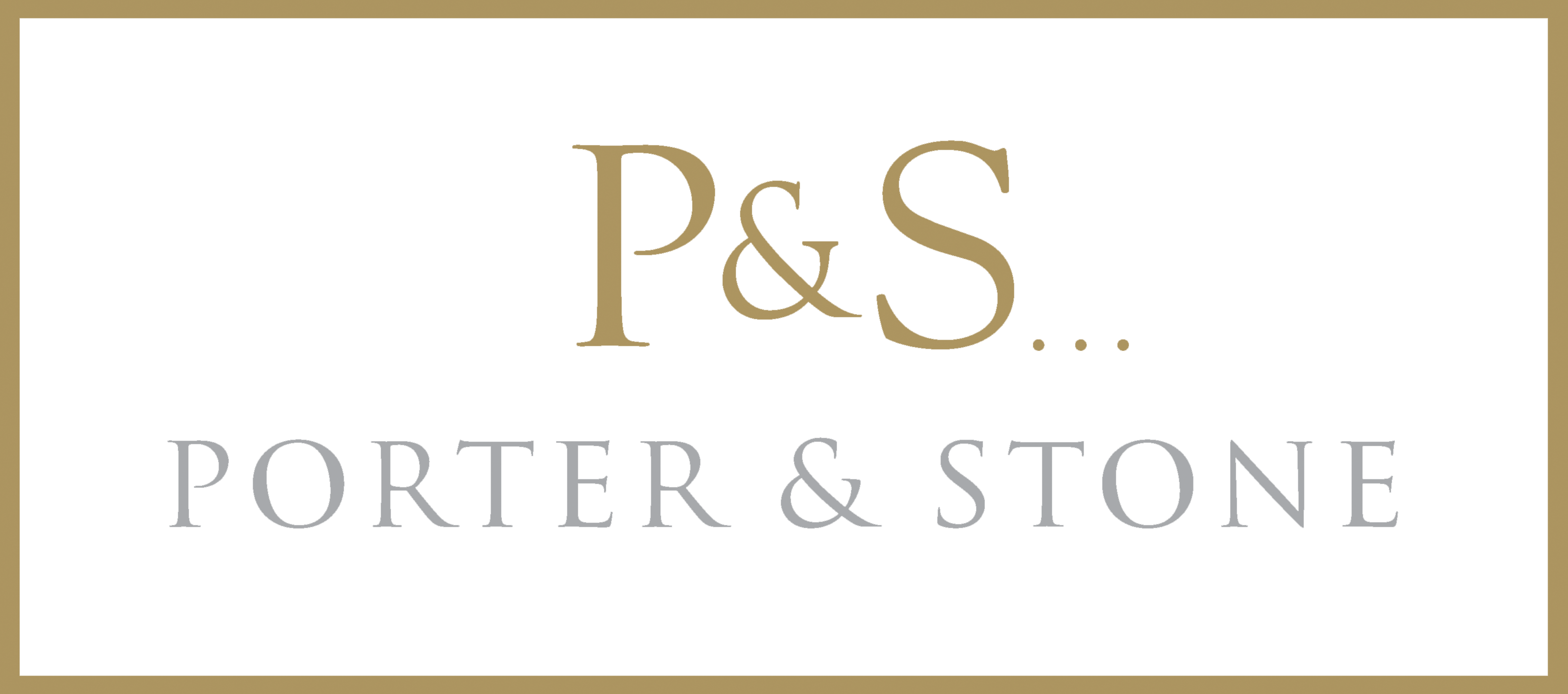 Porter Logo - Homepage | Porter & Stone