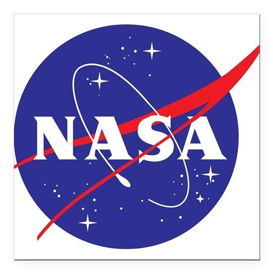 CafePress Logo - NASA Logo Square Car Magnet 3