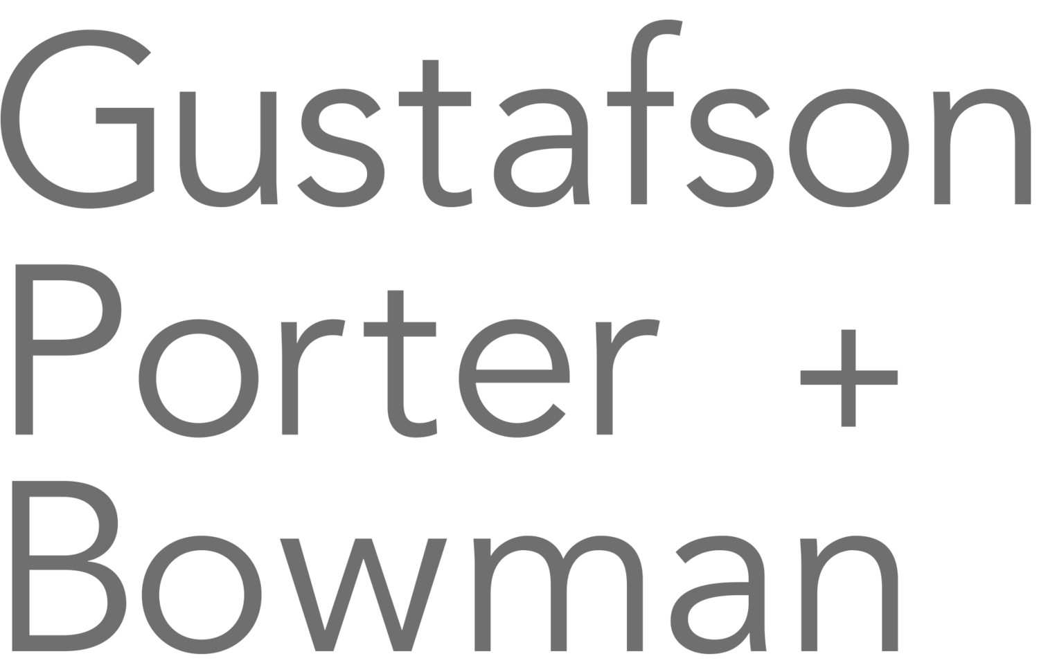 Porter Logo - Gustafson Porter + Bowman