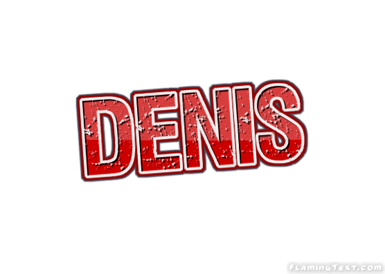 Denis Logo - Denis Logo. Free Name Design Tool from Flaming Text