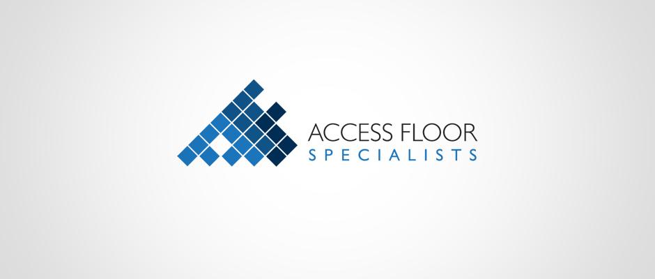 Floor Logo - Access Floor Specialists - Logo Design -