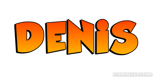 Denis Logo - Denis Logo | Free Name Design Tool from Flaming Text