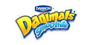 Danimals Logo - Dannon Danimals Smoothie Lowfat Dairy Drink, Strawberry Explosion, 3.1  Ounce Drinks (Pack of 6)