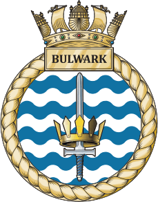 Bulwark Logo - HMS Bulwark (L15) | Royal Navy