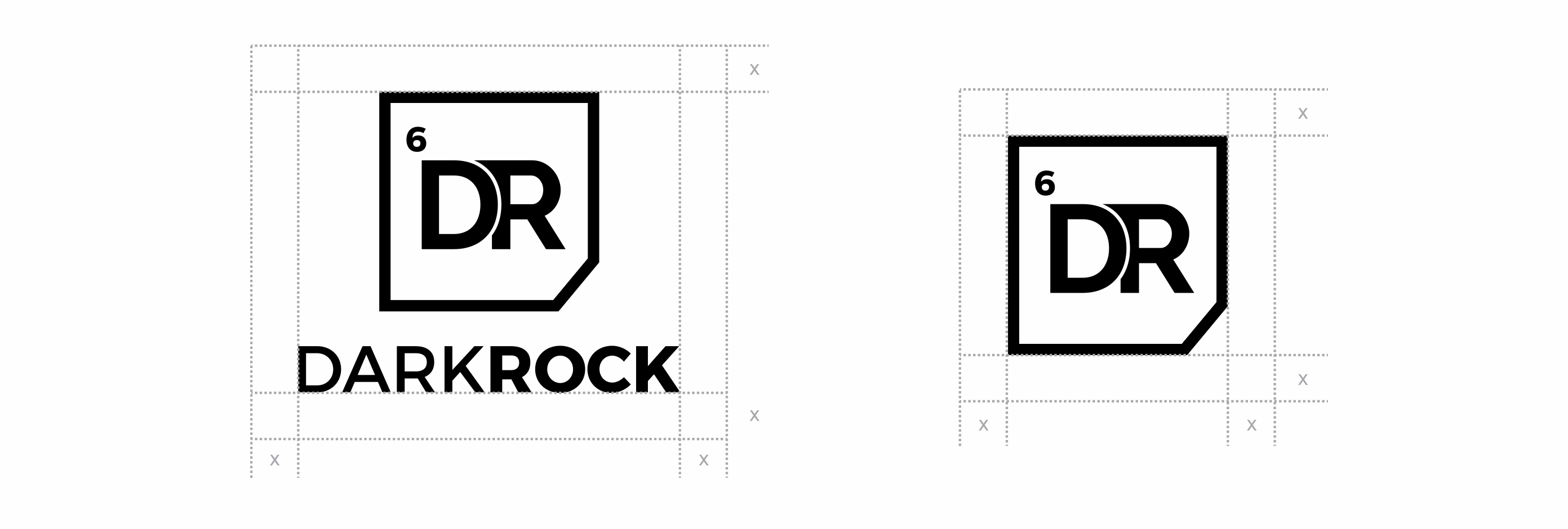 Study Logo - Case Study: Dark Rock. Company Logo & Graphic Design