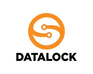 DataLock Logo - Data Lock Designed