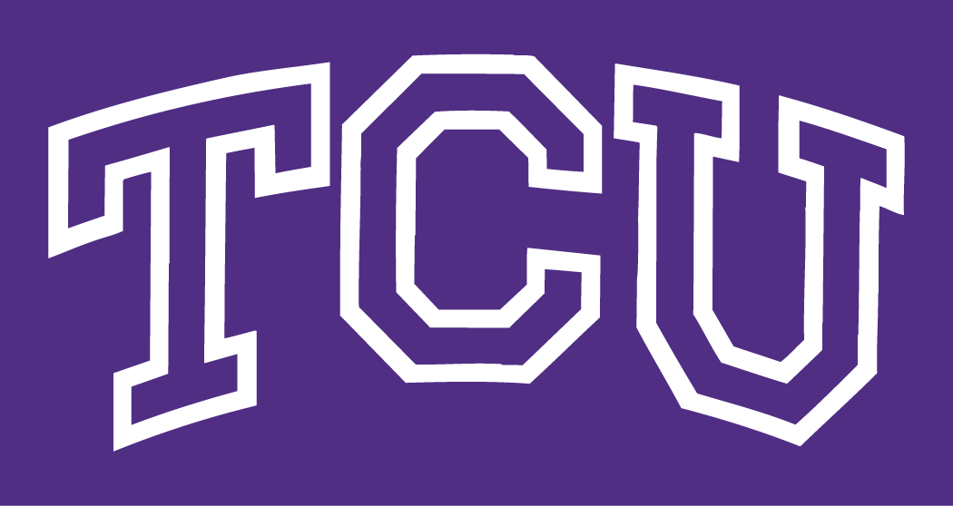 TCU Logo - TCU Horned Frogs Wordmark Logo - NCAA Division I (s-t) (NCAA s-t ...