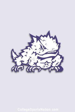 TCU Logo - TCU Horned Frogs | TCU Horned Frogs | Frog logo, College football ...
