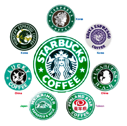 Charbucks Logo - brandchannel: Starbucks Stands Its Ground(s) On Trademark
