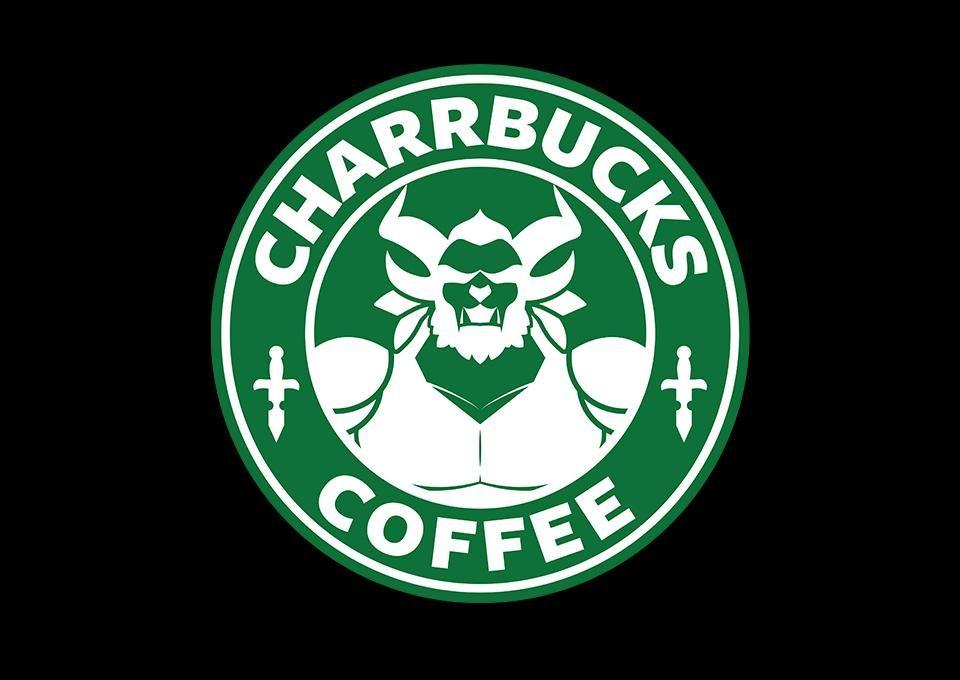 Charbucks Logo - Charrbucks Coffee