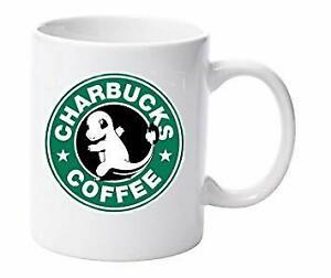 Charbucks Logo - Details about charbucks White coffee Mug