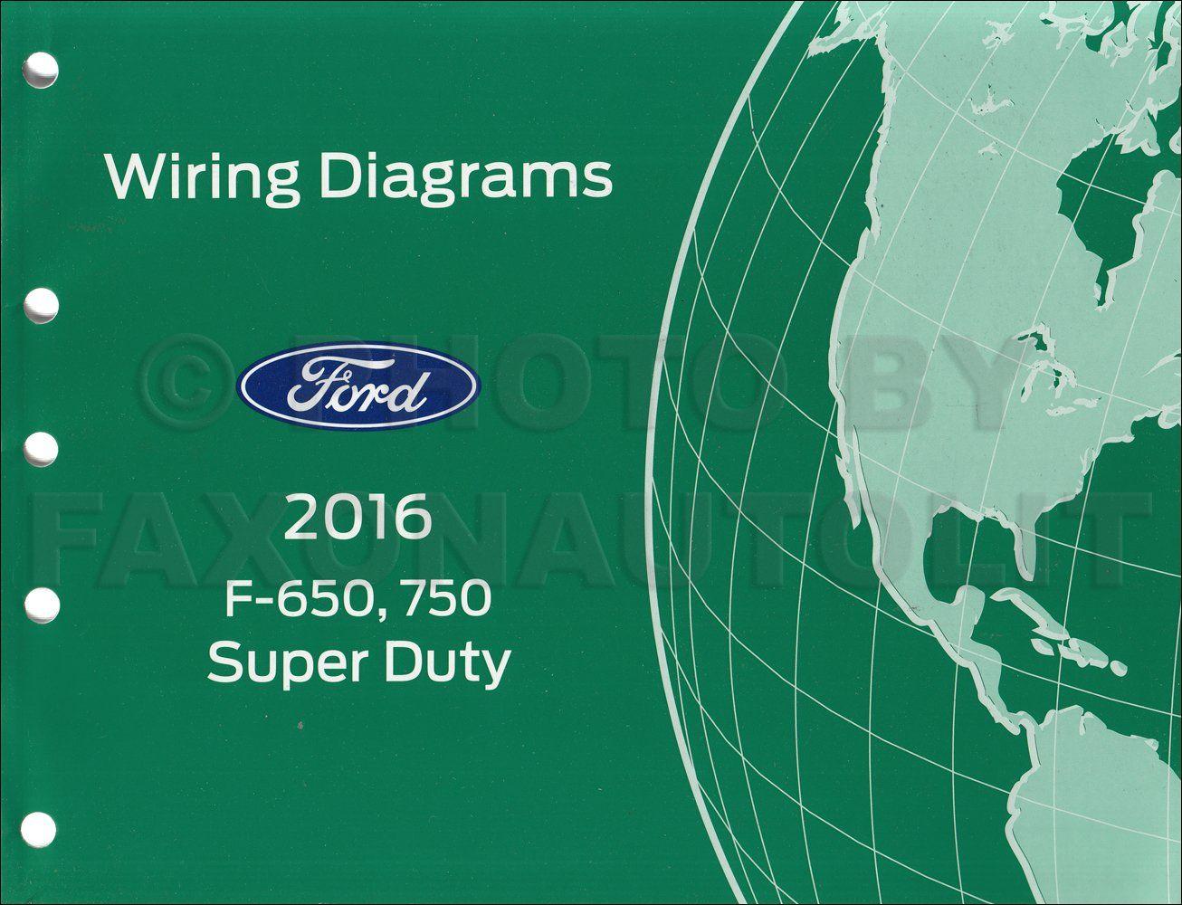 F-750 Logo - 2016 Ford F-650 and F-750 Super Duty Truck Wiring Diagram Manual ...